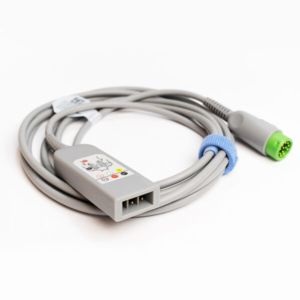EDAN│Cable troncal ECG para conectar a 03 ramales IEC p.Monitores Elite&serieX 01.57.