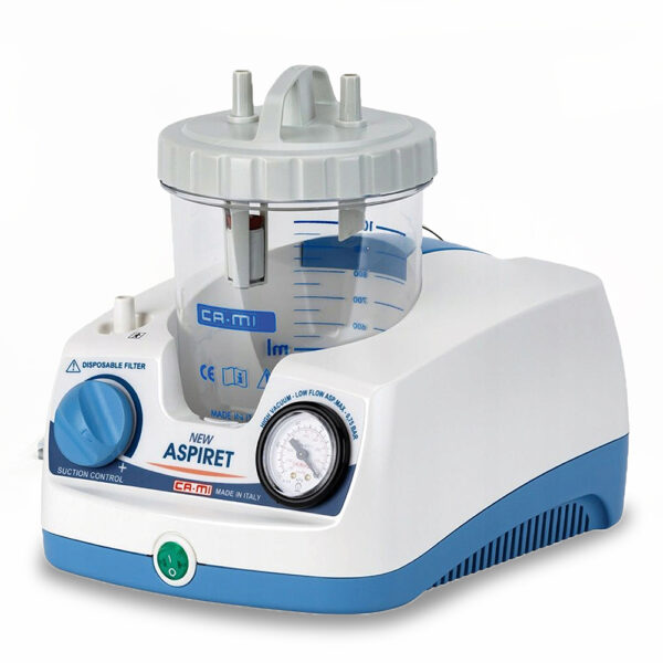CAMI Aspirador portatil frasco 1Lt 15 LPM New Aspiret
