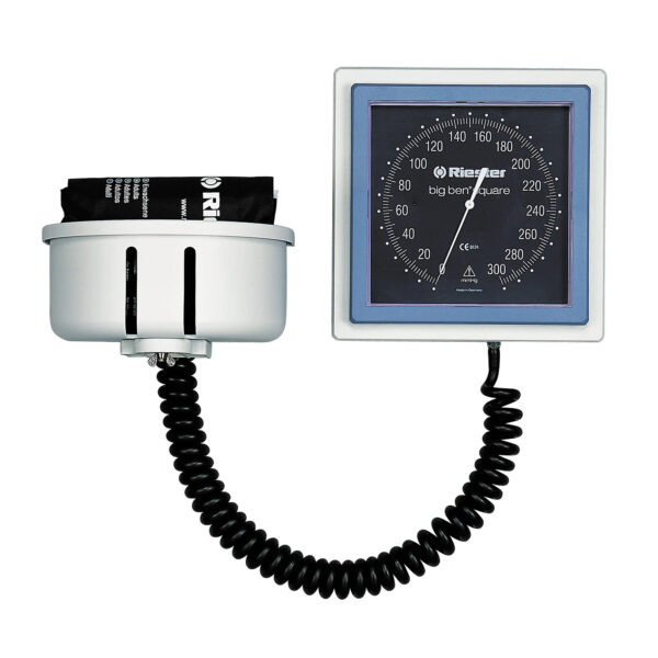 RIESTER Big ben 1465 Ri Tensiometro aneroide d.pared, cuadrado c/brazalete velcro adulto
